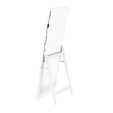 Windrose White Full Length Floor Standing Tempered Mirror with LED Lighting by Coaster at Eve Furniture