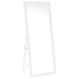 Windrose White Full Length Floor Standing Tempered Mirror with LED Lighting by Coaster at Eve Furniture
