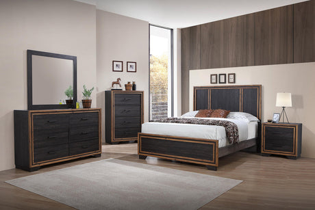 Windsor Black Bedroom Set by New Era Innovations at Eve Furniture