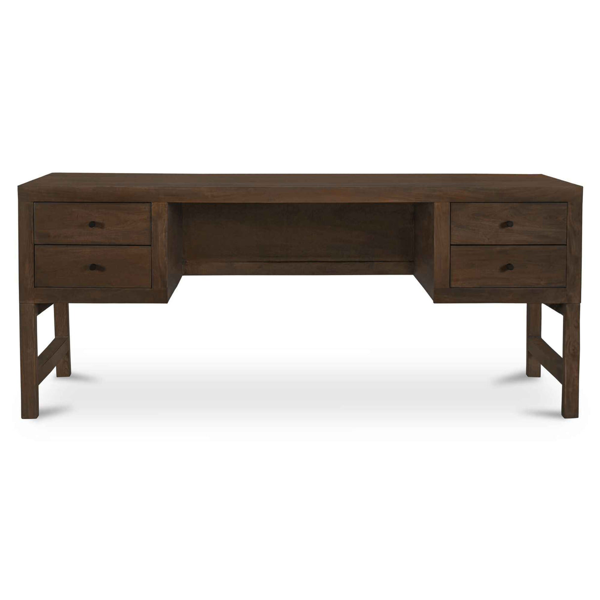 Windsor Dark Brown Desk by Moe's Home at Eve Furniture