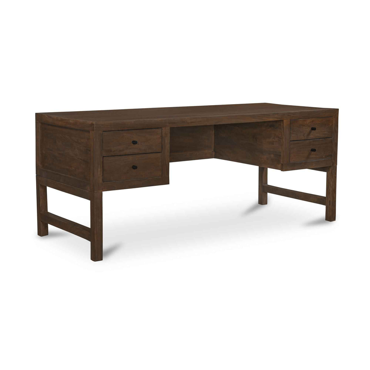 Windsor Dark Brown Desk by Moe's Home at Eve Furniture