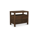 Windsor Dark Brown Nightstand by Moe's Home at Eve Furniture
