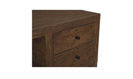 Windsor Desk Dark Brown by Moe's Home at Eve Furniture