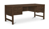 Windsor Desk Dark Brown by Moe's Home at Eve Furniture