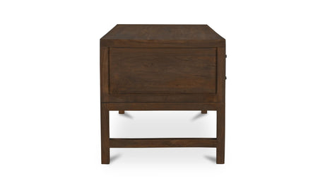 Windsor Desk Dark Brown by Moe's Home at Eve Furniture