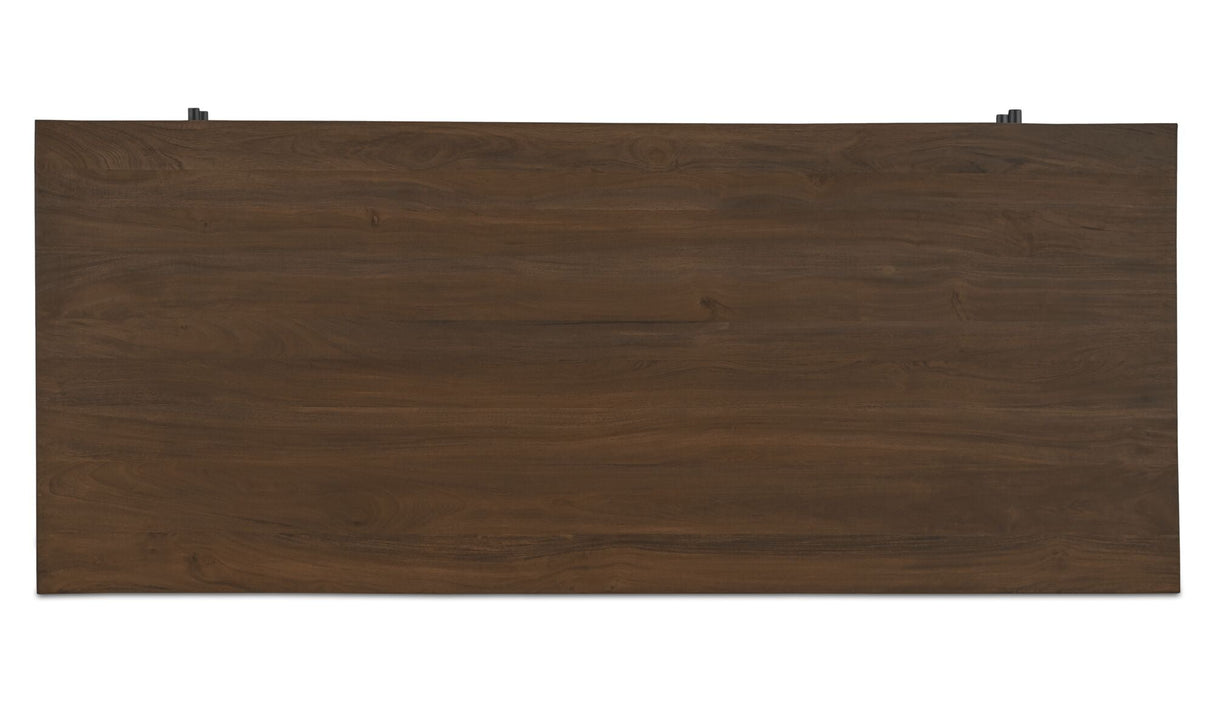 Windsor Desk Dark Brown by Moe's Home at Eve Furniture