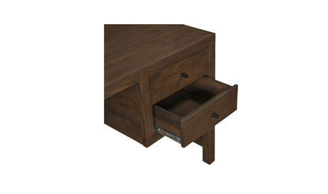 Windsor Desk Dark Brown by Moe's Home at Eve Furniture