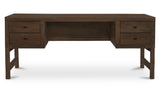 Windsor Desk Dark Brown by Moe's Home at Eve Furniture