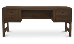 Windsor Desk Dark Brown by Moe's Home at Eve Furniture