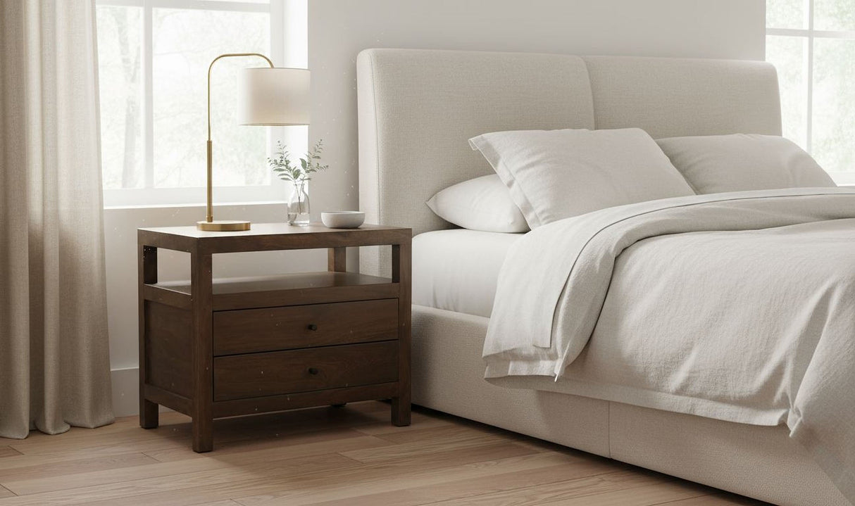 Windsor Nightstand Dark Brown by Moe's Home at Eve Furniture
