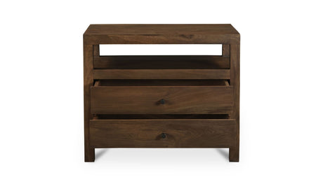 Windsor Nightstand Dark Brown by Moe's Home at Eve Furniture