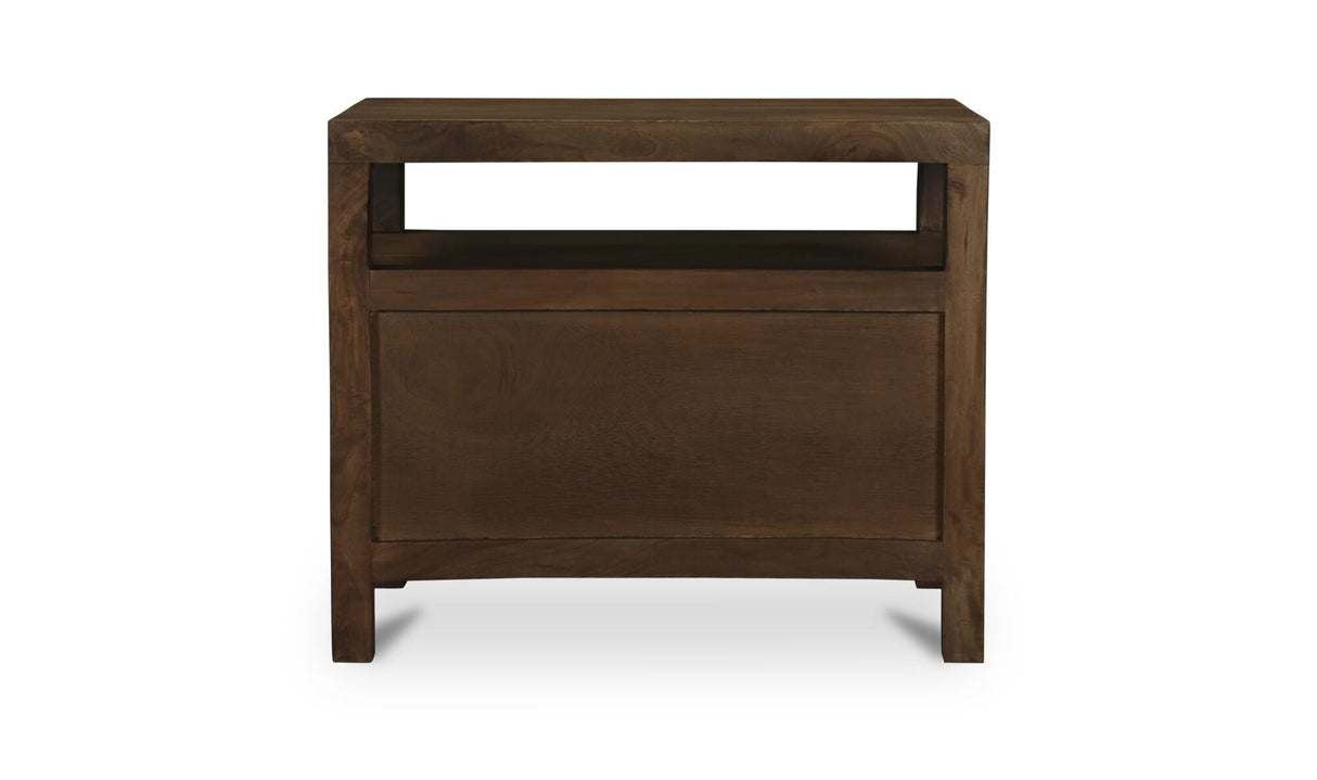 Windsor Nightstand Dark Brown by Moe's Home at Eve Furniture