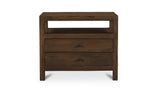 Windsor Nightstand Dark Brown by Moe's Home at Eve Furniture