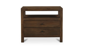 Windsor Nightstand Dark Brown by Moe's Home at Eve Furniture