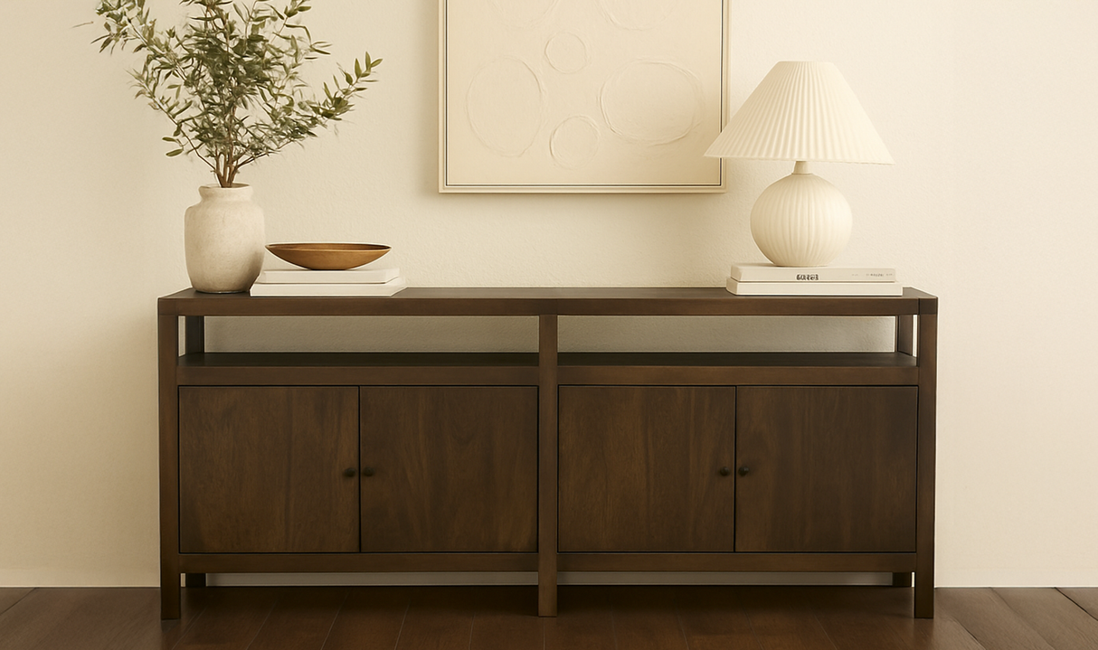 Windsor Sideboard Dark Brown by Moe's Home at Eve Furniture