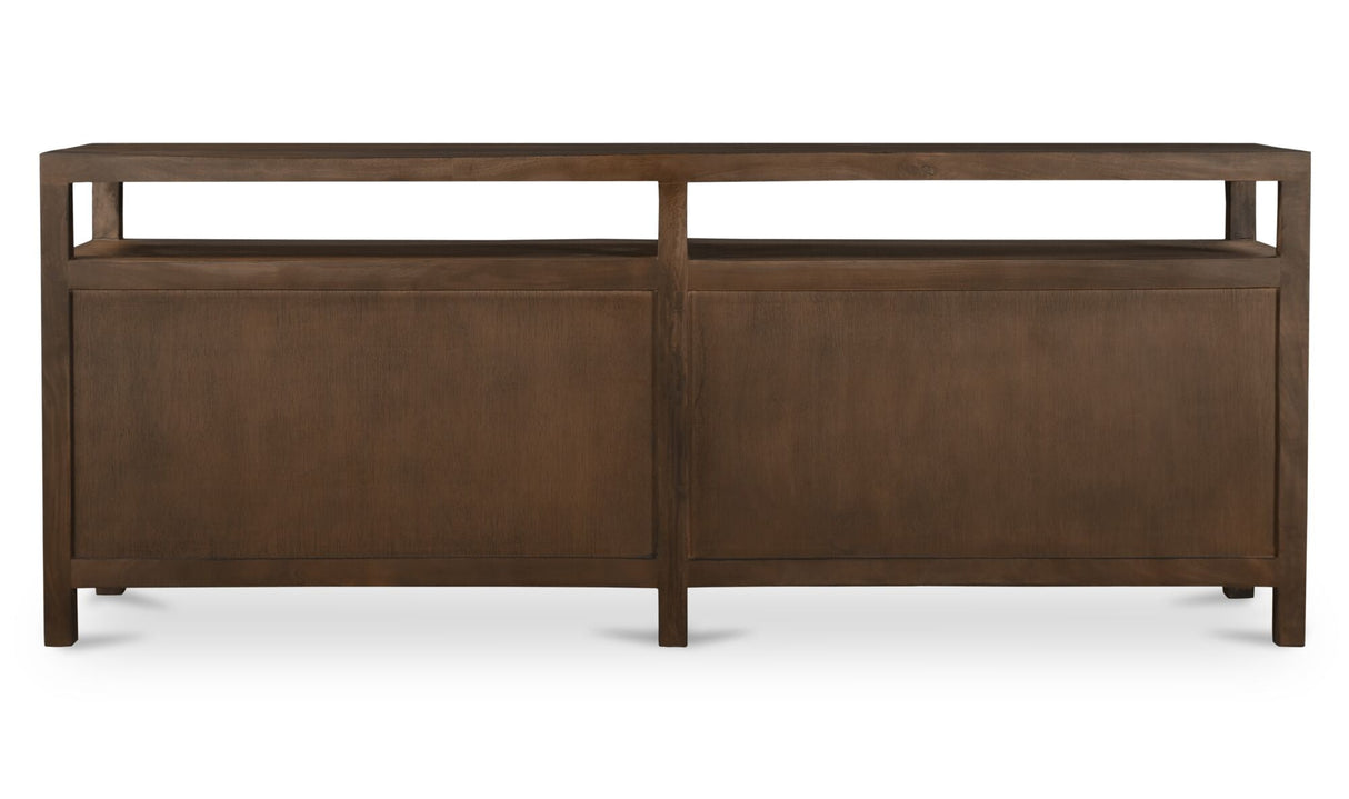 Windsor Sideboard Dark Brown by Moe's Home at Eve Furniture