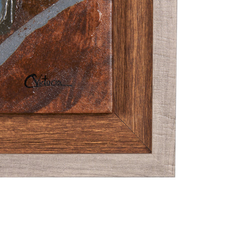 Windy Day by Mercana Studio a Hand Embellished Textured Framed Canvas by Mercana at Eve Furniture