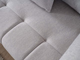 Windy Grey Modular Sectional Sofa by Furnia at Eve Furniture