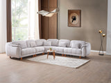 Windy Grey Modular Sectional Sofa by Furnia at Eve Furniture