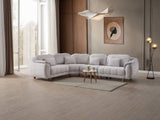 Windy Grey Modular Sectional Sofa by Furnia at Eve Furniture
