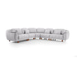 Windy Grey Modular Sectional Sofa by Furnia at Eve Furniture