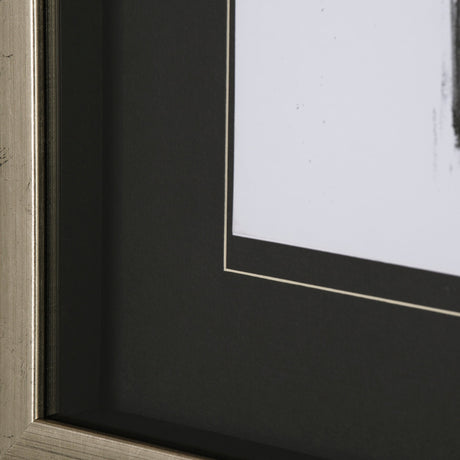 Wine Celler Crop v2 by Avery Tillmon a Hand Embellished Textured Framed Art Print Matted under Glass by Mercana at Eve Furniture