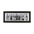 Wine Celler Crop v2 by Avery Tillmon a Hand Embellished Textured Framed Art Print Matted under Glass by Mercana at Eve Furniture