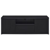 Winfield Black 3-Piece Entertainment Center 60-inch TV Stand by Coaster at Eve Furniture