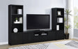 Winfield Black 3-Piece Entertainment Center 78-inch TV Stand by Coaster at Eve Furniture