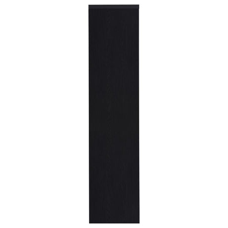 Winfield Black 3-shelf Media Tower Entertainment Pier by Coaster at Eve Furniture