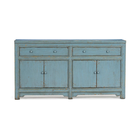 Winford Harbor Blue 4 Door 2 Drawer Cabinet by Classic Home at Eve Furniture