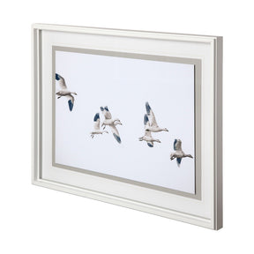 Winged Migration by Nancy Crowell a Framed Photo Art Print Matted under Glass by Mercana at Eve Furniture