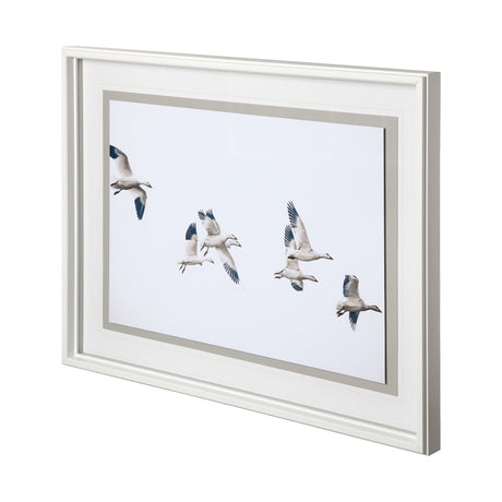 Winged Migration by Nancy Crowell a Framed Photo Art Print Matted under Glass by Mercana at Eve Furniture