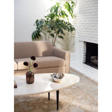 Winona Beige Marble Botticino Coffee Table by Moe's Home at Eve Furniture