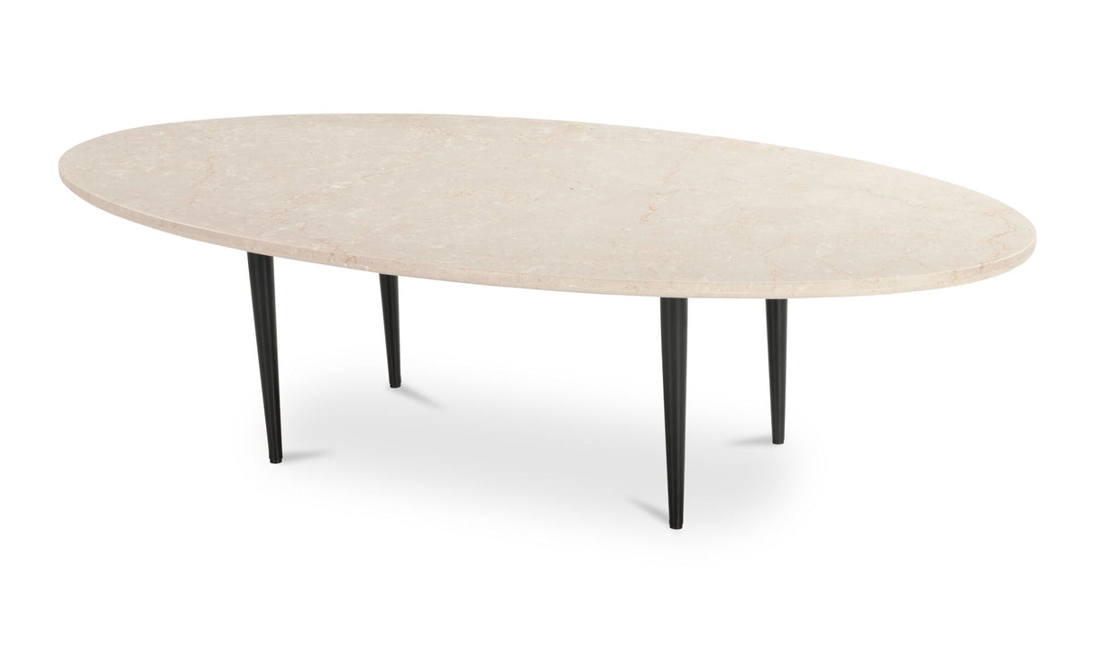 Winona Coffee Table Botticino Beige Marble by Moe's Home at Eve Furniture