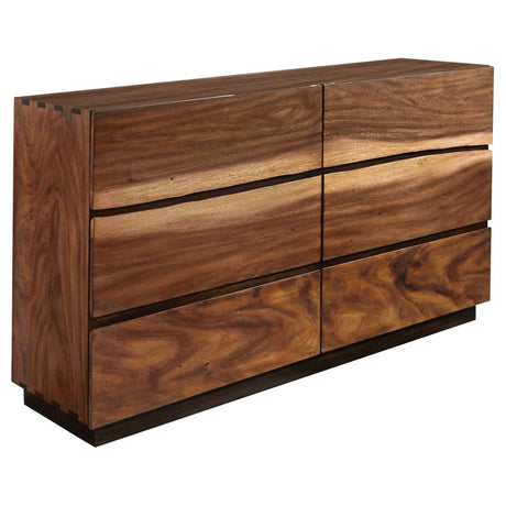 Winslow Smokey Walnut 5-Piece Eastern King Storage Bedroom Set by Coaster at Eve Furniture