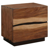 Winslow Smokey Walnut 5-Piece Queen Storage Bedroom Set by Coaster at Eve Furniture