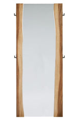 Winslow Smokey Walnut and Coffee Bean Standing Mirror by Coaster at Eve Furniture