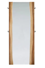 Winslow Smokey Walnut and Coffee Bean Standing Mirror by Coaster at Eve Furniture