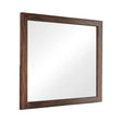 Winslow Smokey Walnut Mirror by Coaster at Eve Furniture