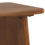 Winsor Desk, Brown by Dovetail at Eve Furniture