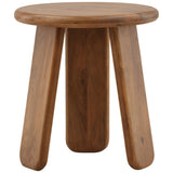 Winsor Side Table, Brown by Dovetail at Eve Furniture