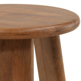 Winsor Side Table, Brown by Dovetail at Eve Furniture