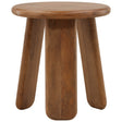 Winsor Side Table, Brown by Dovetail at Eve Furniture
