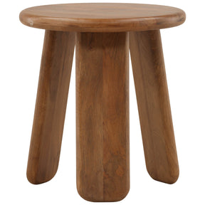 Winsor Side Table, Brown by Dovetail at Eve Furniture