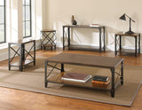 Winston Round End Table by Steve Silver at Eve Furniture