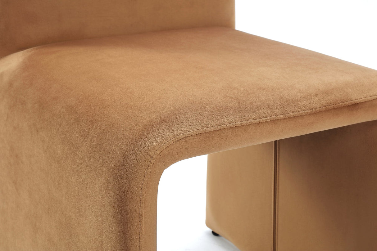 Winston Whiskey Fully Upholstered Side Chair (Set of 2) by Modus Furniture at Eve Furniture