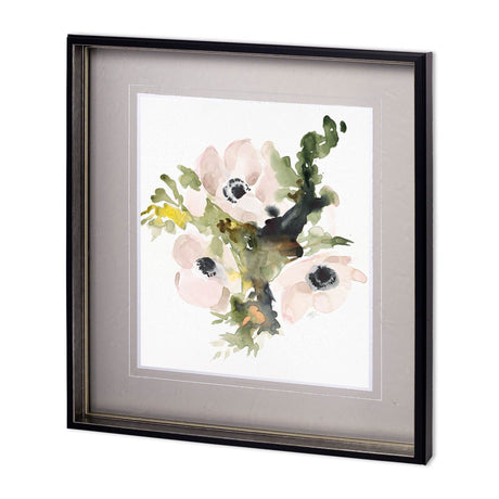 winter bouquet 1 by Megan Swartz a Hand Embellished Textured Framed Art Print Matted under Glass by Mercana at Eve Furniture