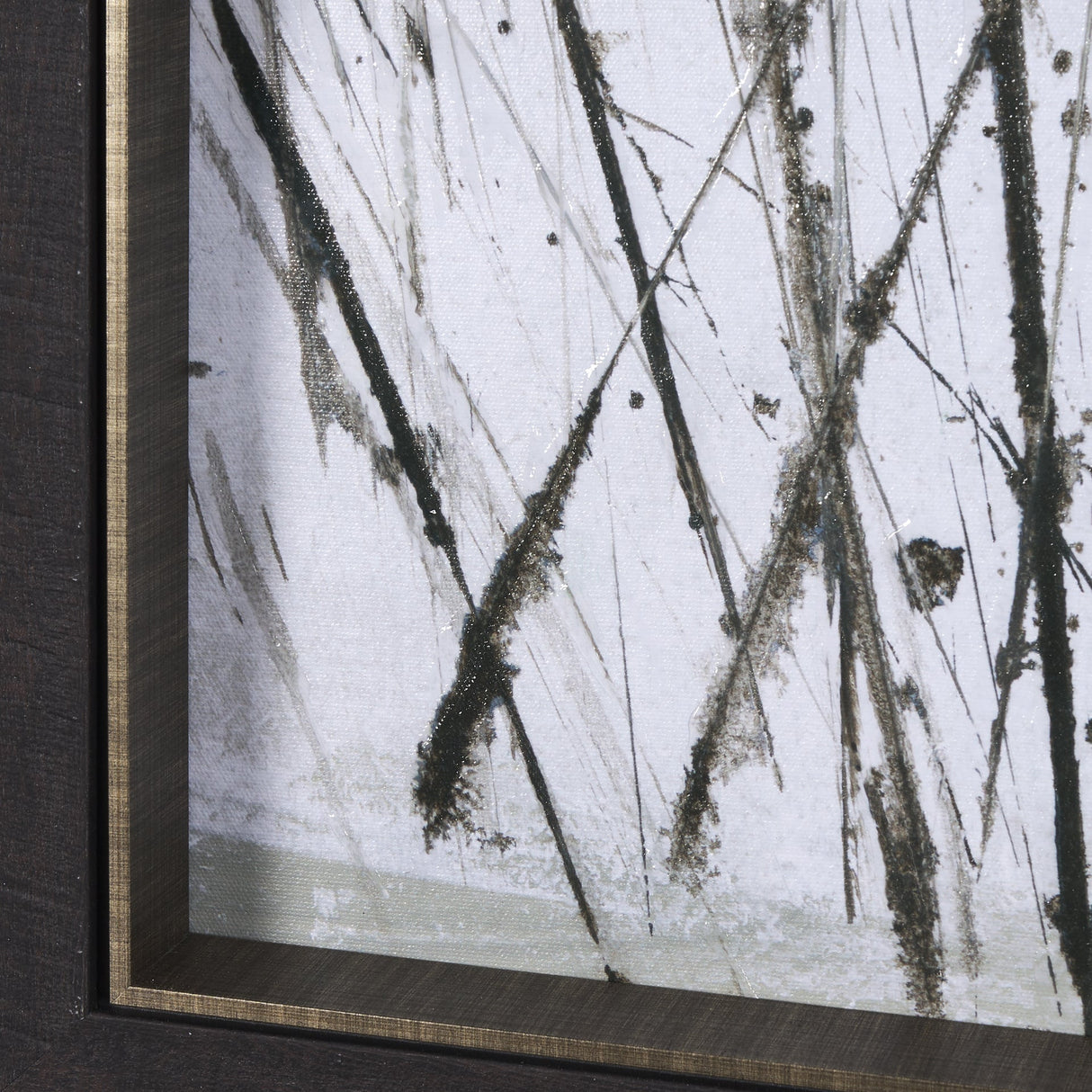 Winter Day I by Mercana Studio a Hand Embellished Textured Framed Art Print by Mercana at Eve Furniture