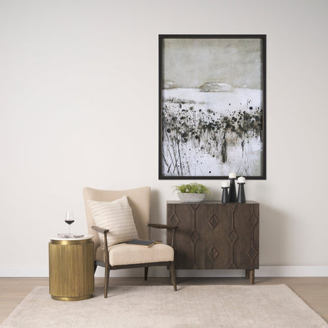 Winter Day I by Mercana Studio a Hand Embellished Textured Framed Art Print by Mercana at Eve Furniture